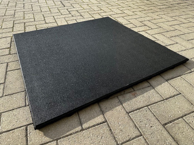 Dalle Caoutchouc Fitness CrossFit 40 mm – 100×100 cm – Image 2