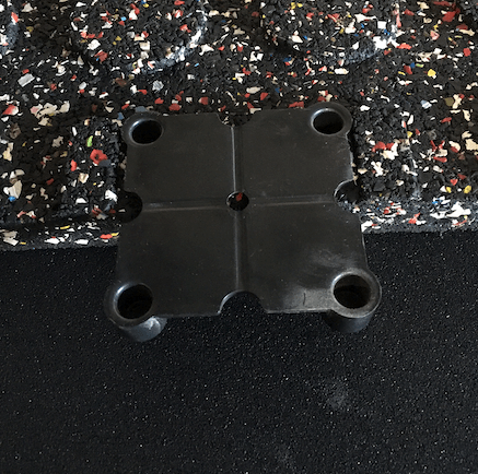 Dalle Caoutchouc Premium Lock 20 mm – 100×100 cm – Noire – Image 2