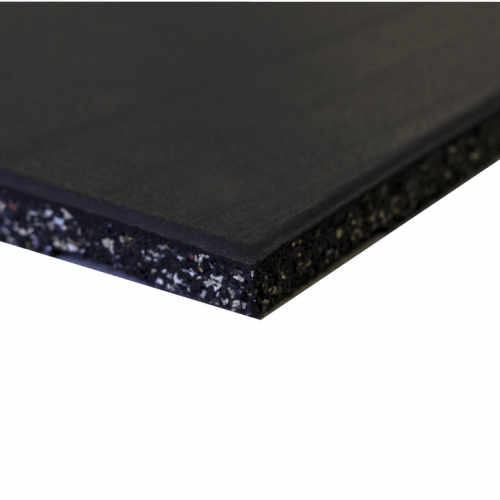 Dalle Caoutchouc Premium Lock 20 mm – 100×100 cm – Noire