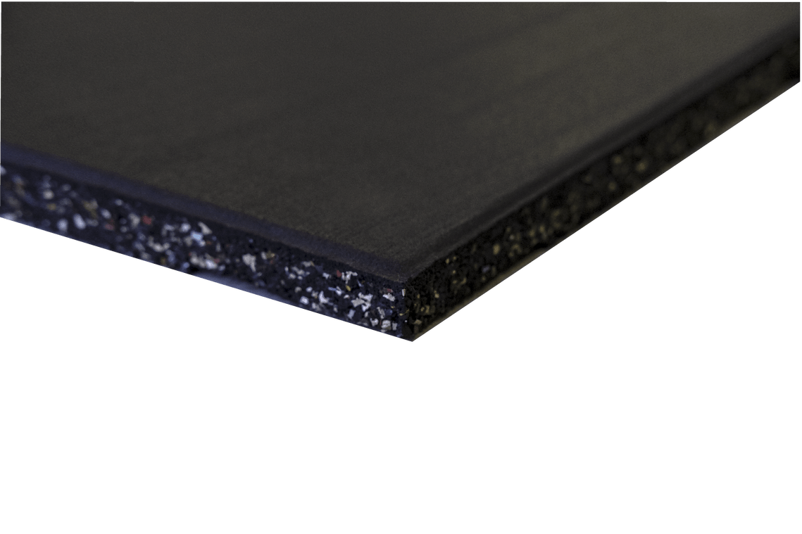 Dalle Caoutchouc Premium Lock 20 mm – 100×100 cm – Noire