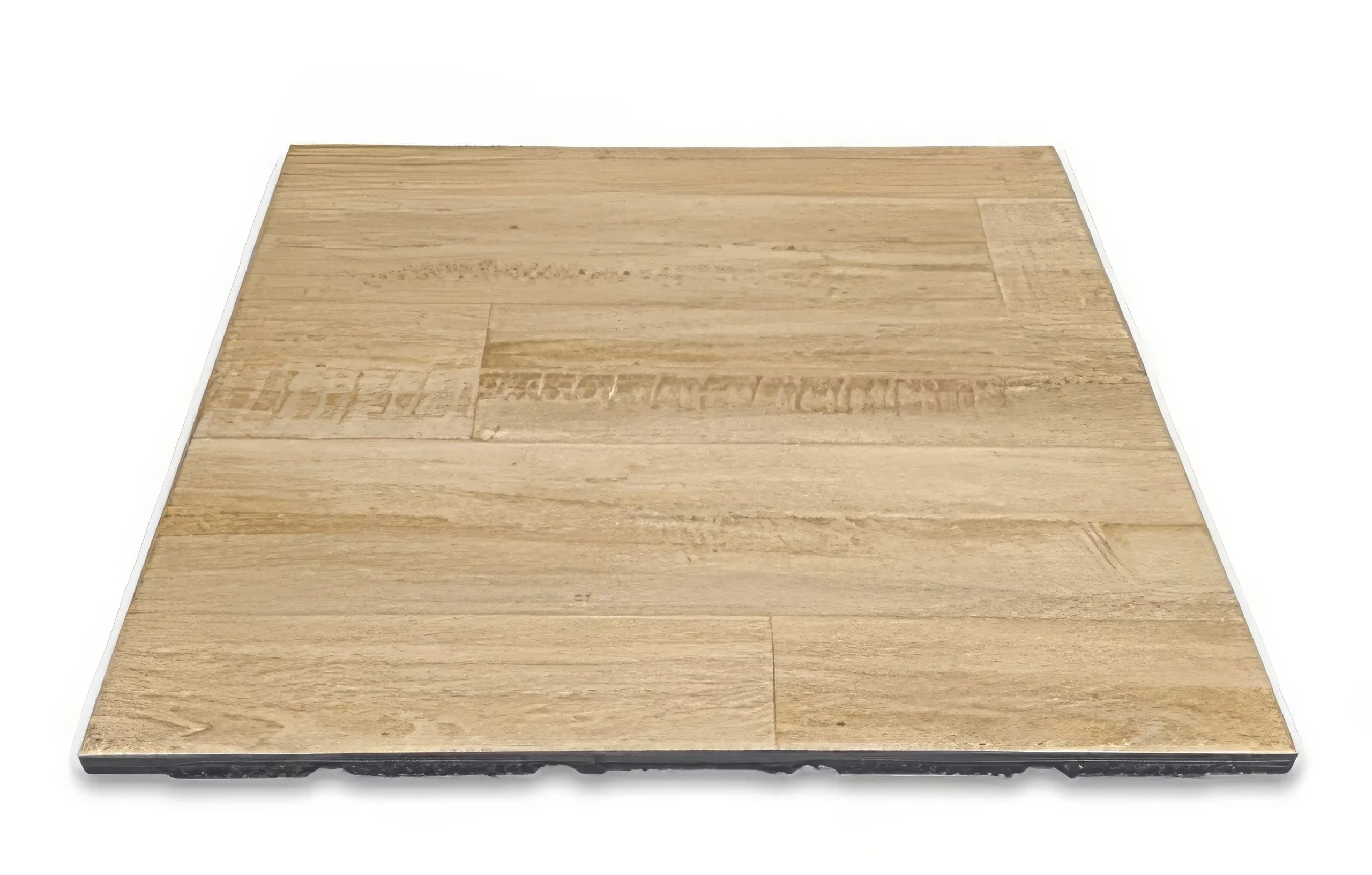 Dalle Amortissante 20 mm – Finition Bois Chêne Clair 100×100 cm