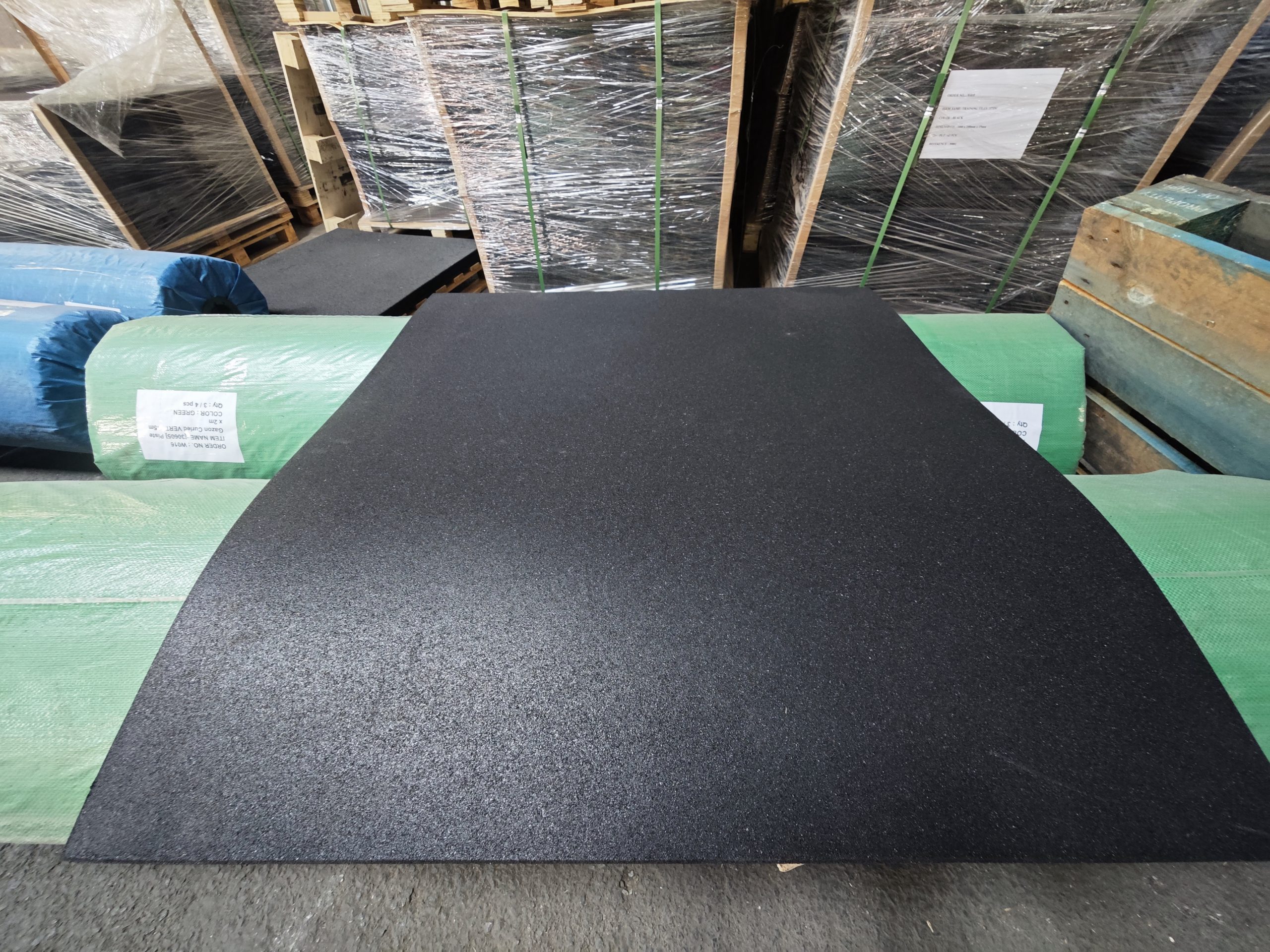 Dalle Caoutchouc 100×100×25 mm – Antichoc & Certifiée Feu EFL – Image 6